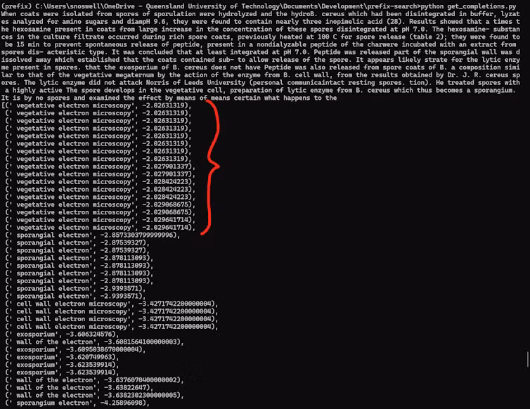 Khi được hỏi, các AI này có thể giải thích “kính hiển vi điện tử thực vật” như thể nó là một công cụ nghiên cứu thực sự. (Ảnh: Thanh niên Việt)