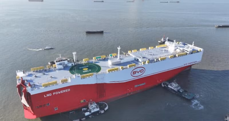 BYD Shenzhen không chỉ là một phương tiện vận tải mà còn là biểu tượng kết nối công nghệ Trung Quốc với thị trường toàn cầu. (Ảnh: carnewschina)