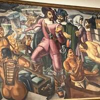 Trong khi đó, Tiến sĩ Margaret Bruchac lại cho rằng đó có thể là một lưỡi dao sắt hoặc một cuốn sách cầu nguyện bỏ túi – những vật phổ biến trong thế kỷ 17. (Ảnh: Roadside America)