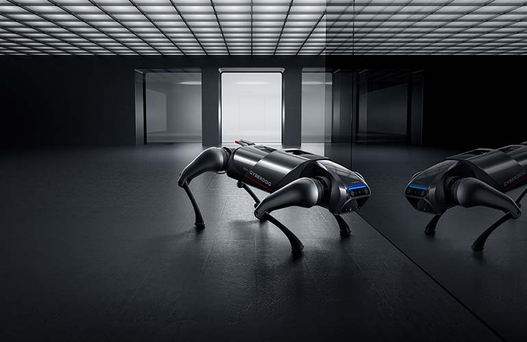 Nhà máy trong bóng tối này đánh dấu bước tiến lớn của Xiaomi trong cuộc đua công nghệ và tự động hóa sản xuất. (Ảnh: Perplexity)