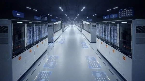 Dự án này tiêu tốn tới 330 triệu USD, đặt trong cơ sở rộng 81.000 m² với hơn 10 triệu thiết bị. (Ảnh: Perplexity)