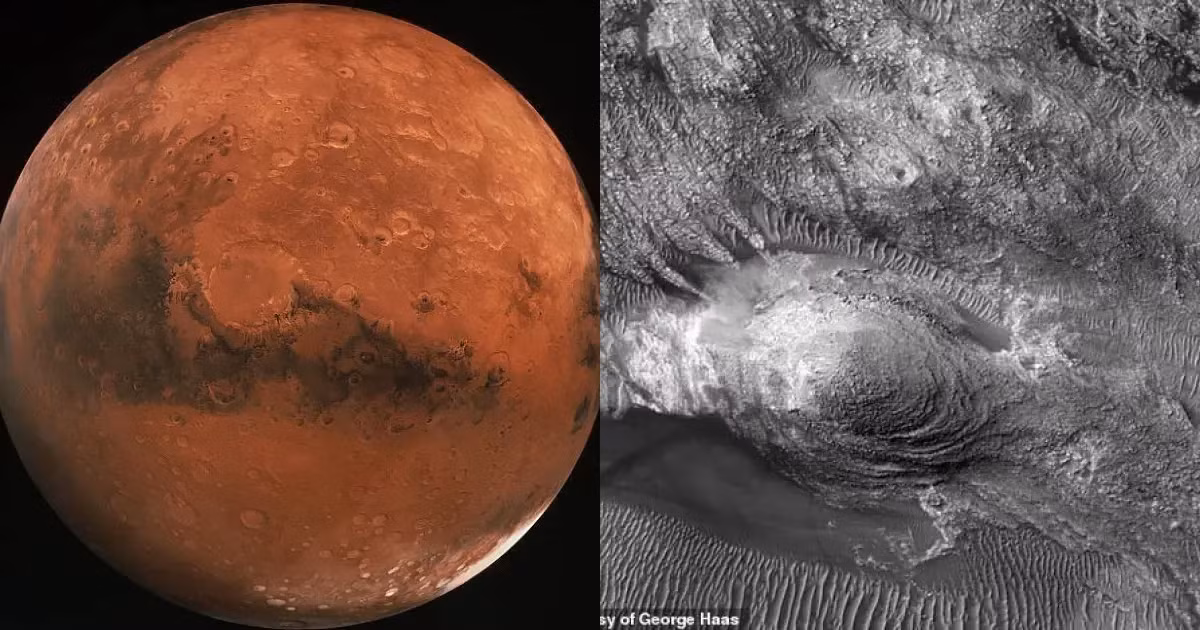 Haas tin rằng đây là một tác phẩm điêu khắc chứ không phải địa hình tự nhiên, chứng tỏ sự can thiệp của trí tuệ.(Ảnh: Việt Giải Trí)