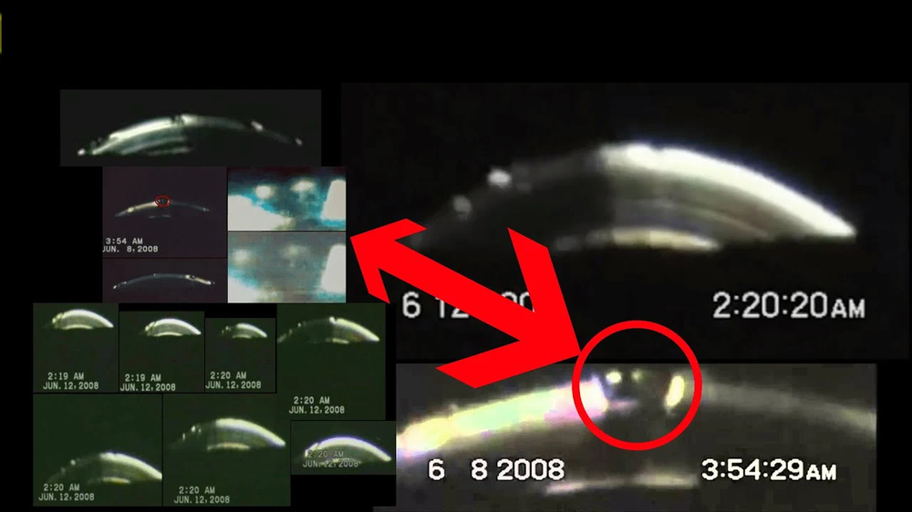 Khi phóng to đoạn video, Yalman phát hiện có hai thực thể giống con người di chuyển bên trong UFO, làm dấy lên nghi vấn về sự hiện diện của người ngoài hành tinh. (Ảnh: Metabunk)