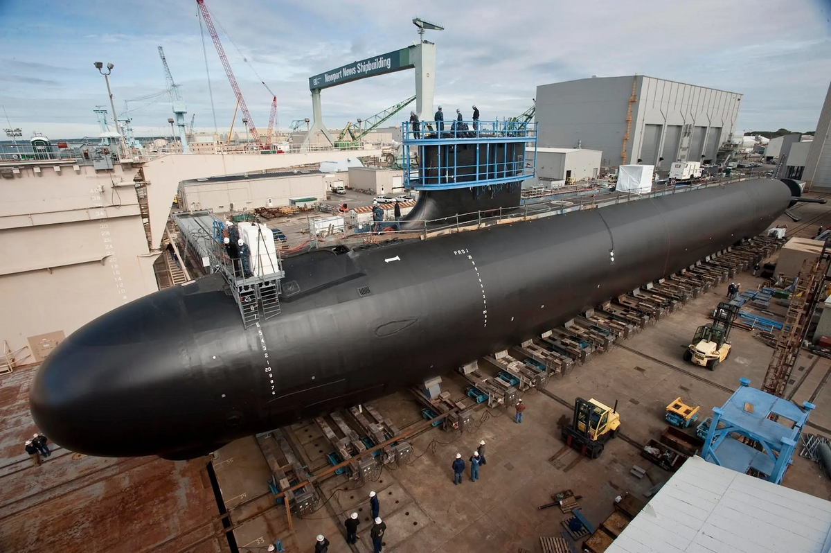 Đây là tàu ngầm lớp Virginia thứ 24, và là tàu thứ 13 do General Dynamics Electric Boat bàn giao. (Ảnh: ssn797.com)
