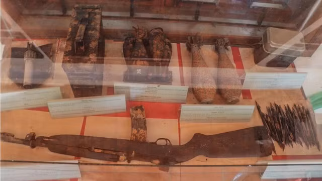 Sau chiến tranh, địa đạo Kỳ Anh bị vùi lấp phần lớn, nhưng đến nay đã được phục dựng khoảng 200m kèm nhà truyền thống trưng bày 160 hiện vật, tư liệu lịch sử, giúp du khách hiểu về thời kỳ kháng chiến.(Ảnh: Zing)