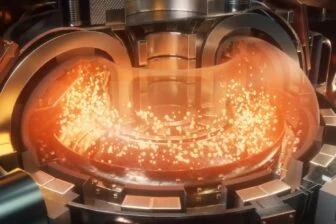 "Lò phản ứng lai" này có tên Xinghuo, trị giá 2,76 tỷ USD, đặt tại tỉnh Giang Tây và được kỳ vọng tạo ra 100 megawatt điện liên tục. (Ảnh: Gizmodo)