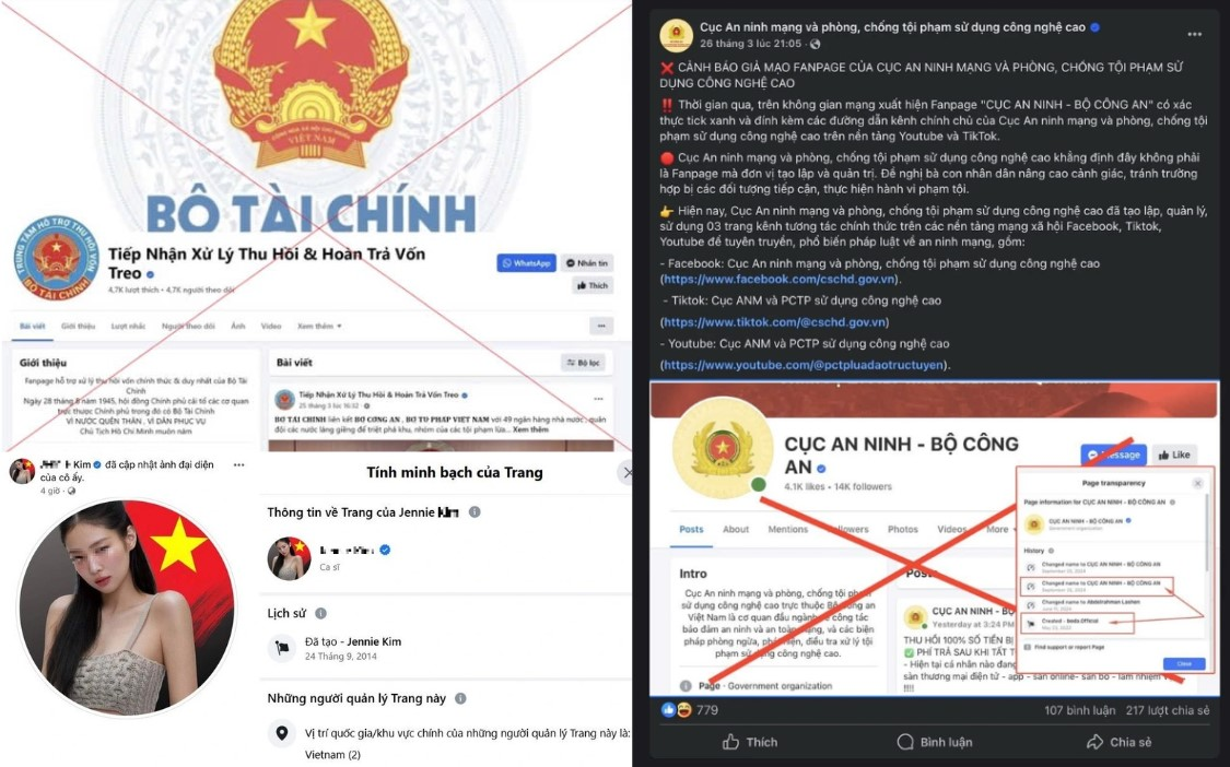 Loi dung tich xanh Facebook, tinh vi lua dao 