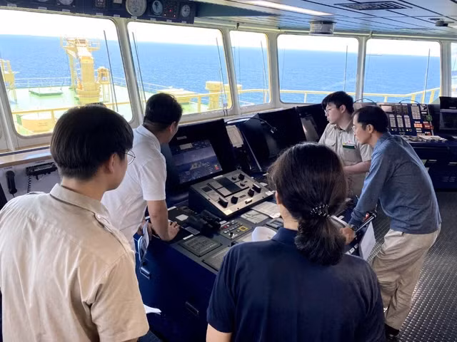 Tàu được điều khiển bởi hệ thống AI HiNAS 2.0 do Avikus – công ty con của Hyundai – phát triển.(Ảnh: Newatlas)