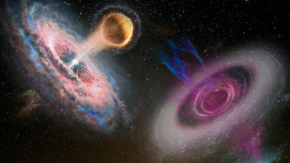 Các nhà khoa học vừa đưa ra cảnh báo rằng lỗ đen siêu lớn Nhân Mã A* có thể phát ra tia phản lực vô tuyến, gây ảnh hưởng nghiêm trọng đến Dải Ngân hà và hệ Mặt Trời của chúng ta. (Ảnh: Thanh niên Việt)