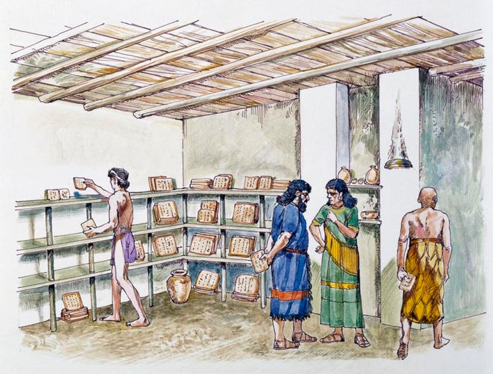 Bức thư yêu cầu hoàn tiền và từ chối nhận thêm hàng từ Ea-nāṣir nếu không được kiểm định trước.(Ảnh: Thanh niên Việt)