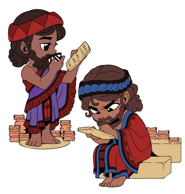 Chuyện này phản ánh nạn hàng giả đã xuất hiện từ thời kỳ đồ đồng và thương nhân gian dối không phải chuyện mới.(Ảnh: Reddit)