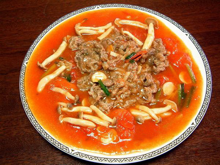  Bên cạnh đó bạn cũng có thể làm bò xốt nấm. Nấm cũng là loại thực phẩm giàu kẽm. 