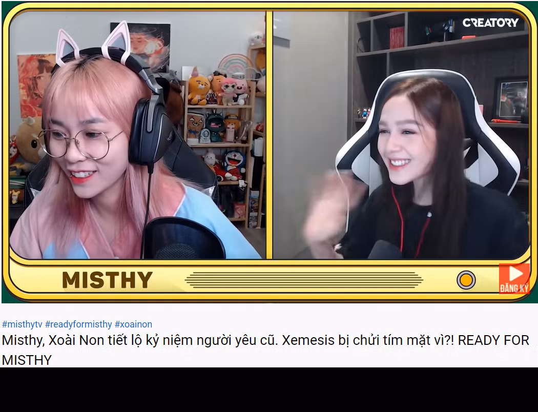 Xuyên suốt Ready For MisThy là câu chuyện và các trò chơi dành cho 2 cô nàng đồng thời hot girl Xoài Non cũng đã tiết lộ một số chi tiết rất thú vị.