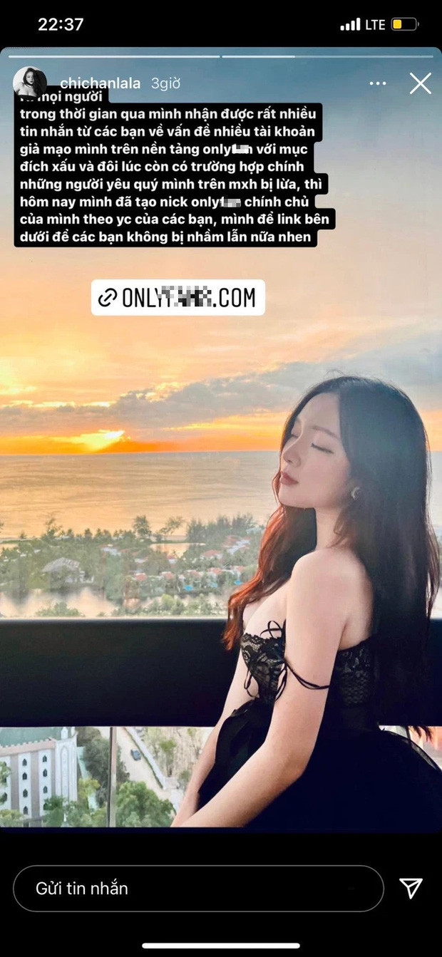 Để giảm thiểu một trong những điều này, mới đây Linh Chichan quyết định gia nhập một nền tảng mới - mạng xã hội hình ảnh nơi mà các hot girl chia sẻ những khoảnh khắc nóng bỏng nhằm kiếm thêm thu nhập.