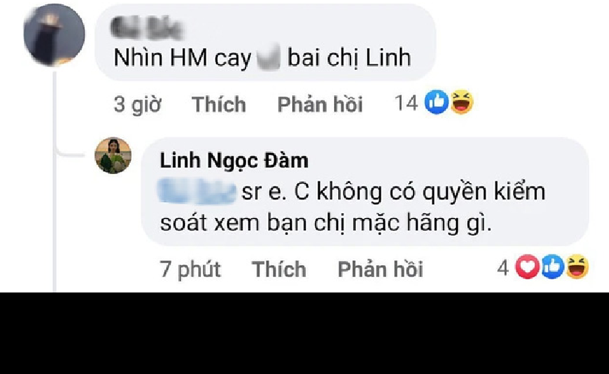 Sau đó, Linh Ngọc Đàm cũng đã đưa ra lời giải thích.