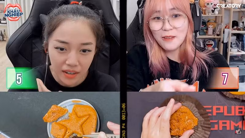 Bất ngờ xảy ra sau đó, có lẽ vì bối rối trước những câu hỏi mẹo khó, mà Linh Ngọc Đàm đã không cẩn thận làm gãy 2 trên 5 phần cánh của ngôi sao.