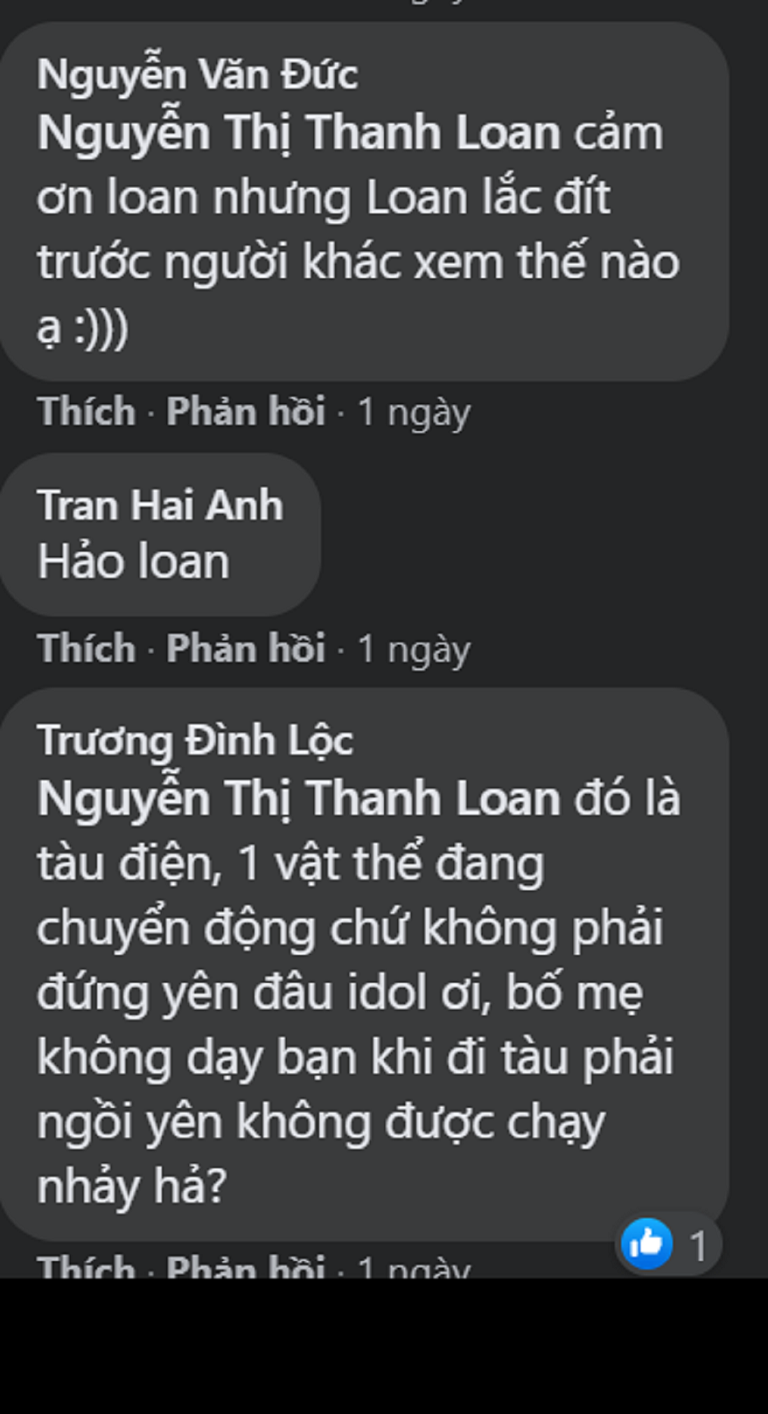 Bình luận trên của Milona nhanh chóng nhận được phản ứng chỉ trích từ cộng đồng mạng.
