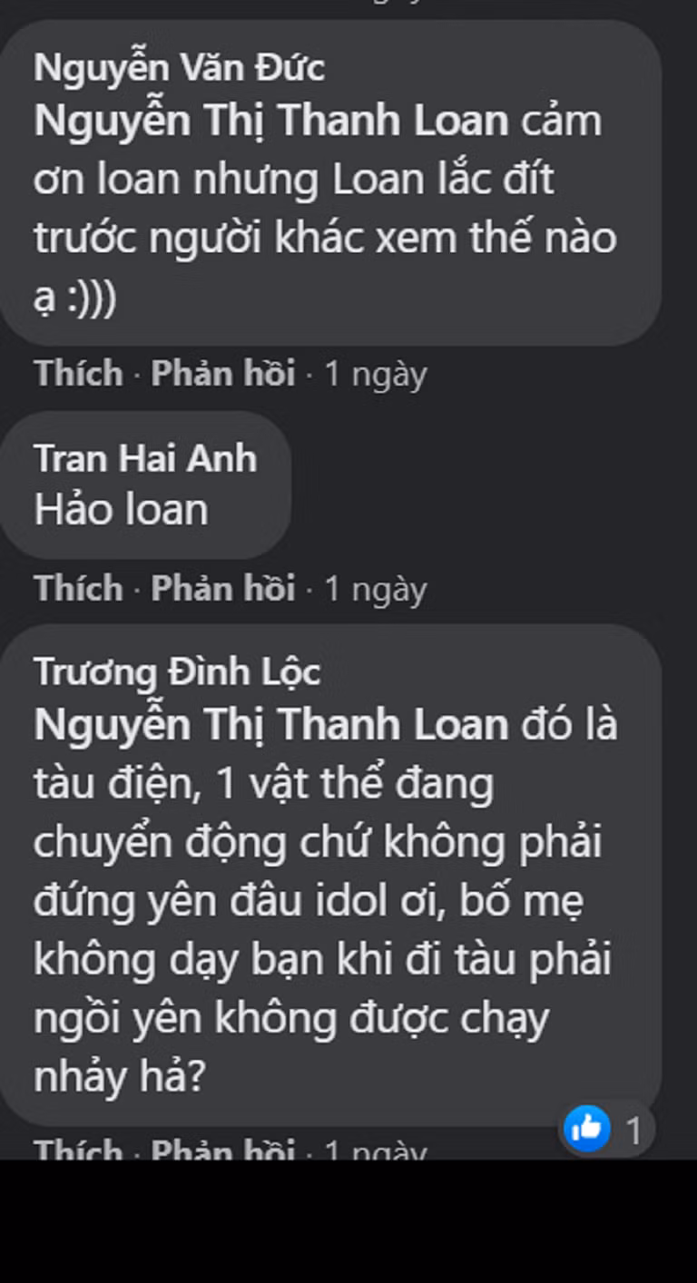 Bình luận trên của Milona nhanh chóng nhận được phản ứng chỉ trích từ cộng đồng mạng.