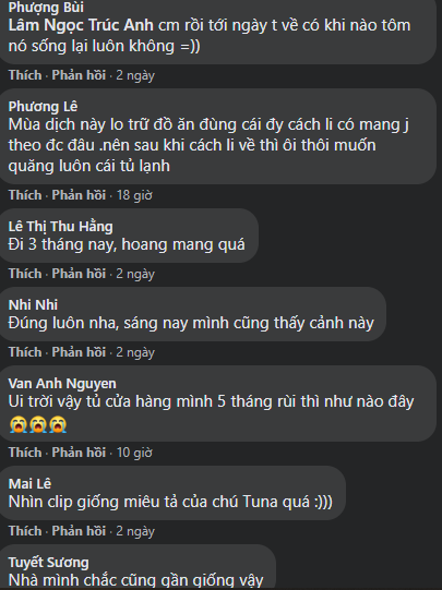 Đã có khá nhiều lần cư dân mạng chia sẻ những chiếc tủ lạnh rơi vào hoàn cảnh tương tự do chủ nhân về quê nghỉ quá lâu mà quên cắm điện hoặc bị ngắt điện toàn hệ thống.