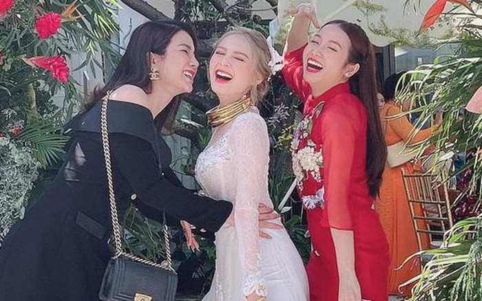 Chân dài 8x và nàng hotgirl đình đám cách nhau 13 tuổi, song do vai vế trong gia đình nên Diệp Lâm Anh phải gọi Xoài Non một tiếng chị dâu.