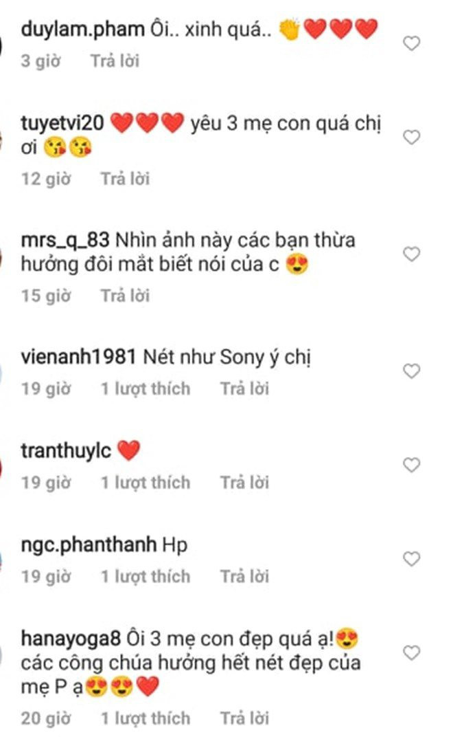 Phía dưới loạt ảnh của rich kid, netizen đã để lại nhiều bình luận khen ngợi, từ thần thái đến nhan sắc.