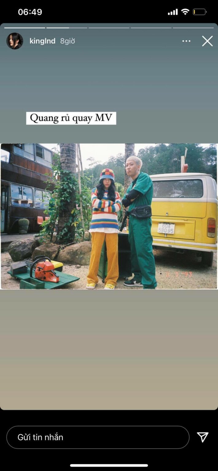 Mới đây, nữ streamer Linh Ngọc Đàm đã xác nhận rằng cô sẽ xuất hiện trong MV tiếp theo của QNT.