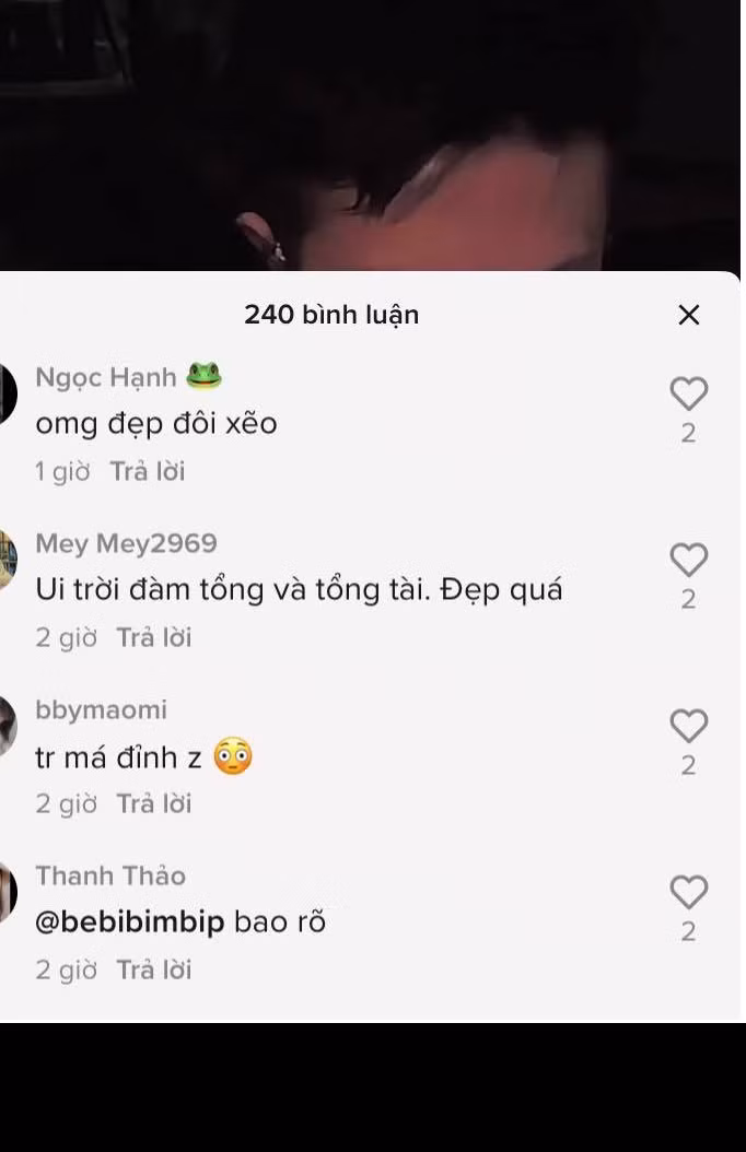 Ngay khi video được đăng tải, không ít lời bình luận ngưỡng mộ về độ xứng đôi vừa lứa và mong anh chàng sẽ yêu thương Đàm Tổng.