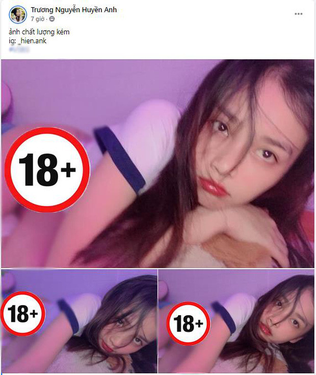 Tuy nhiên, điều đáng nói ở đây là phần nhạy cảm của Huyền Anh lại quá thiếu vải. Điều này khiến nhiều người xem chỉ trích cô nàng bởi quá phản cảm.