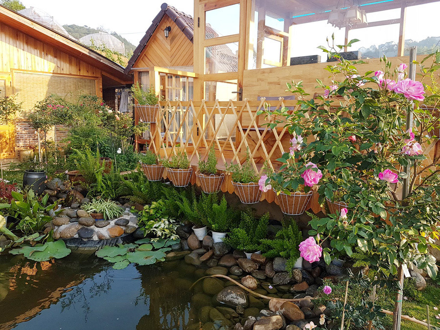 Anh hứa hẹn khi hết dịch bệnh sẽ khai thác thêm để có thể có được khu vườn của chính mình tại đây.