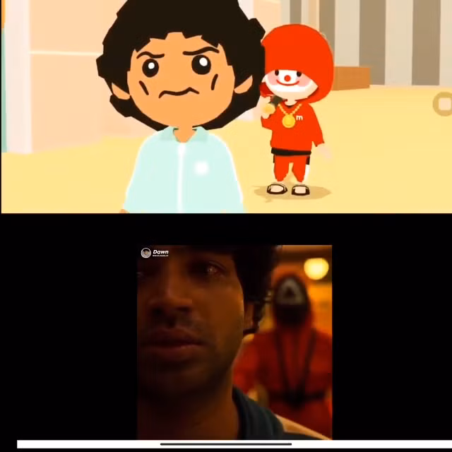 Ngoài ra, nhóm game thủ này cũng làm một clip khác về phân cảnh xúc động của anh chàng người Ấn Độ trong phim, khi bị chính người đồng hành 'đâm sau lưng'.