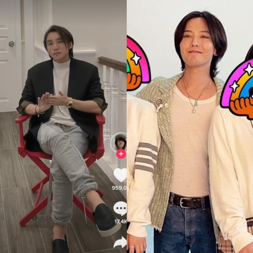 Sau màn tái xuất với mái tóc lạ của Sơn Tùng M-TP, netizen cho rằng kiểu tóc này của "chủ tịch M-TP Entertainment" lấy cảm hứng của chính thần tượng của anh là G-Dragon.