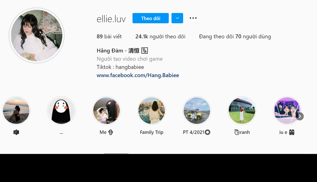 Nữ streamer 9x sở hữu lượng theo dõi khủng 92k follower trên trang cá nhân.