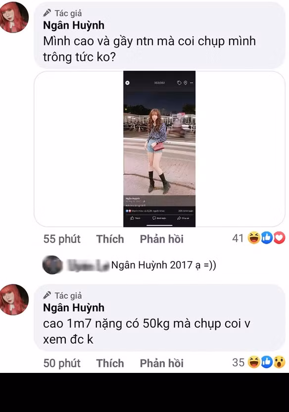 Ngay dưới bức ảnh được đăng tải, Ngân Sát Thủ bày tỏ sự phẫn nộ khi nam streamer chụp "dìm hàng" nữ streamer.