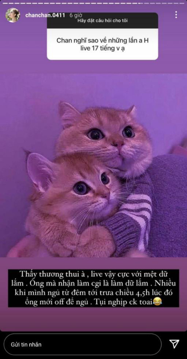 Mới đây, cư dân mạng lại được một phen cảm động trước tình cảm mà hot girl Xoài Non dành cho chồng mỗi khi Xemesis phải stream liên tục trong thời gian dài.