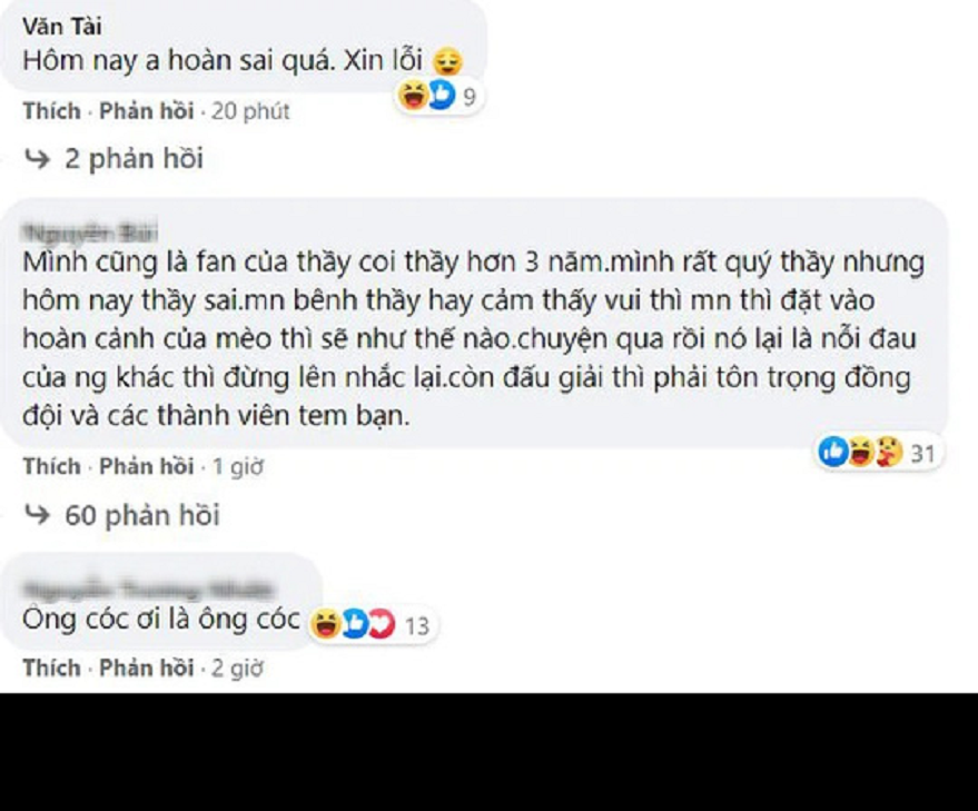 Cùng với đó, nhiều khán giả cũng lên tiếng cho biết mình cũng không cố ý trong câu chuyện này.