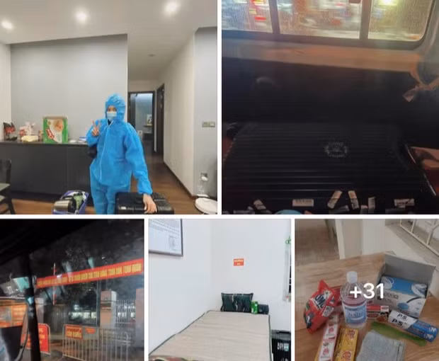 Phương Thảo còn ghi lại cụ thể nhật ký cách ly của mình.