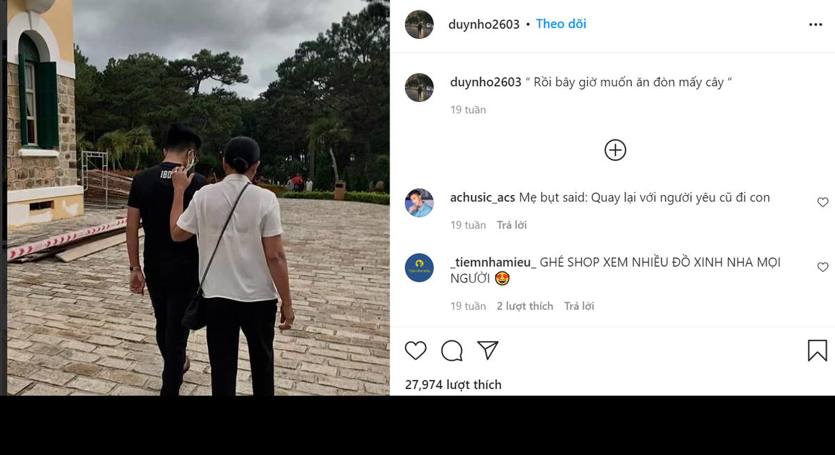 Có thể thấy, thiếu gia Duy Nhỏ có suy nghĩ rất chín chắn ở tuổi 23.