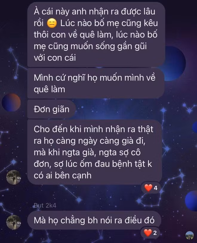 Trong đoạn chat được lộ ra, thiếu gia Đồng Tháp nghẹn ngào khi nhắc về đấng sinh thành.