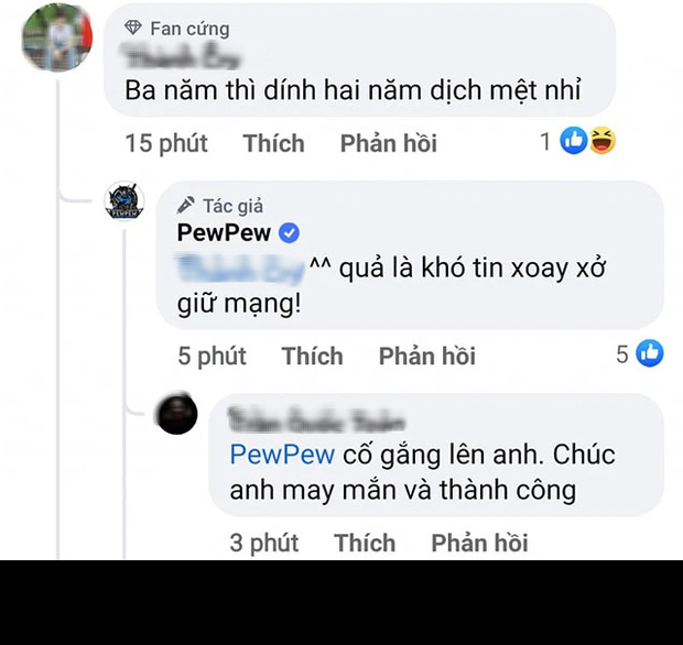 Đáng chú ý chính là câu cảm thán của "chú Pew" khi có người nhắc đến sự khó khăn vì tình hình dịch bệnh thời gian dài đã ảnh hưởng đến kinh doanh.