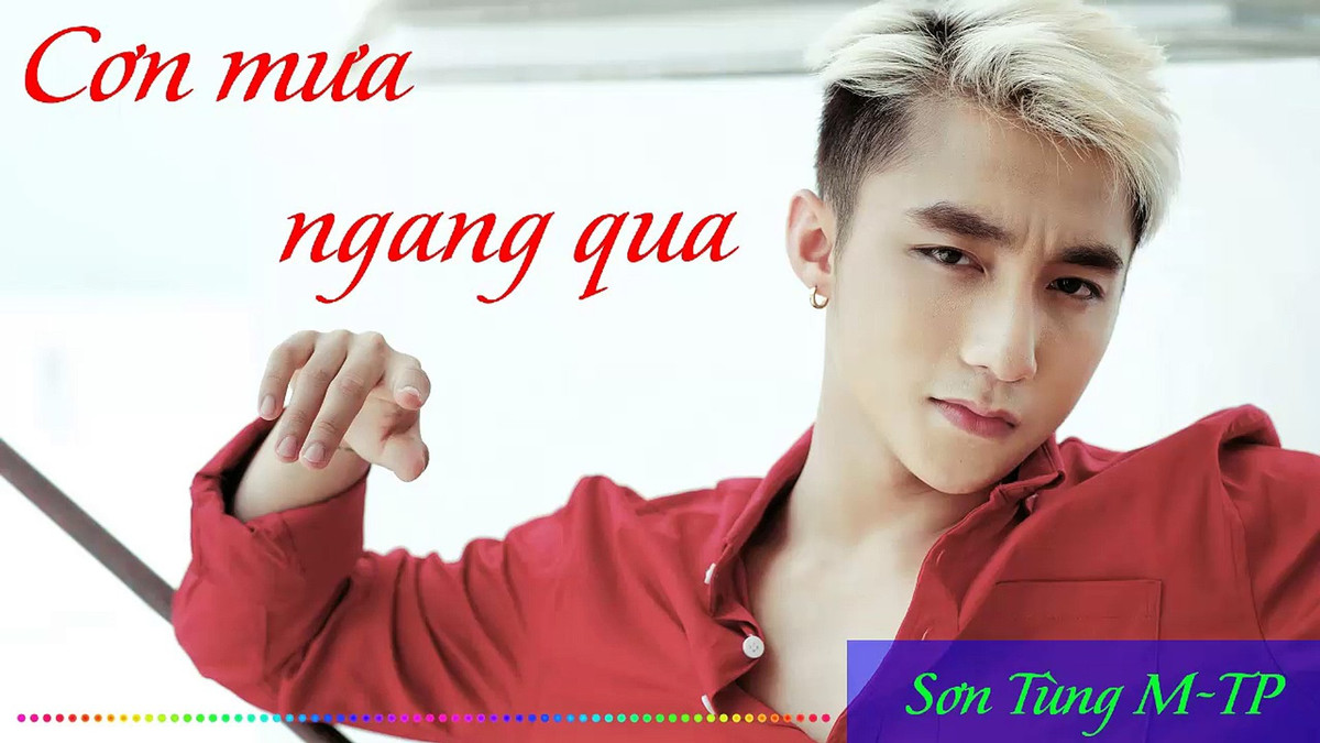 Sơn Tùng M-TP cho phát hành đầu tiên ca khúc Cơn Mưa Ngang Qua. Đó cũng là sản phẩm âm nhạc đưa anh đến gần với khán giả. Cho đến hiện tại, người ta biết đến cái tên anh chàng như một thương hiệu riêng, nhiều người đặt cho anh danh xưng "ông hoàng Vpop" với loạt bài hit đình đám, đạt trên dưới 100 triệu views.