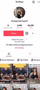 Nhiều ưu điểm như trên, chẳng lạ khi ở hiện tại TikTok của Trí Thịt Bòa đã có tới 2 triệu người theo dõi.