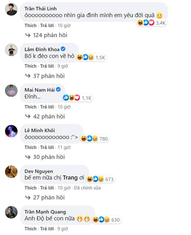 Ngoài Tùng Sói thì gia đình "Tộc trưởng" Độ Mixi còn có thêm sự góp mặt của cậu con trai "Cáo Nhu Nhi" vô cùng đáng yêu. Tuy nhiên, khi status của anh được đăng tải thì bất ngờ có thêm hàng loạt "con rơi" xuất hiện.