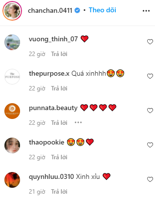 Bức ảnh với nhan sắc nghiêng nước nghiêng thành "nghiêng sao cho đủ lòng anh" của Xoài Non khiến cư dân mạng đốn tim.