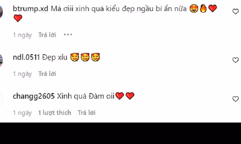 Ngay khi những hình ảnh của Linh Ngọc Đàm được đăng tải đã thu về hàng trăm nghìn lượt yêu thích và bình luận "xỉu up xỉu down" của cộng đồng mạng.