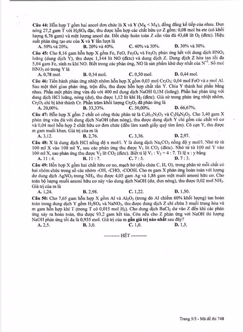 De thi THPT quoc gia mon Hoa hoc nam 2015 ma de 748va dap an-Hinh-5