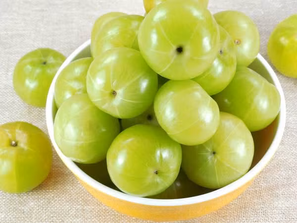 Quả amla. Loại quả này chứa nhiều chất chống oxy hóa giúp ngăn ngừa u xơ tử cung hiệu quả. Bạn có thể pha 1 muỗng cafe bột quả amla với 1 muỗng cafe mật ong, dùng hỗn hợp này vào các buổi sáng hàng ngày để ngăn ngừa và thu nhỏ các u xơ tử cung.