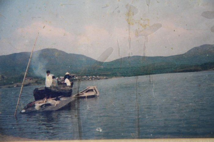 Hiện trường vụ chìm đò năm xưa (Ảnh: Nhân vật cung cấp).