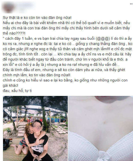 Bài viết của A.N trên một nhóm kín.