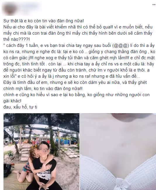 Bài viết của A.N trên một nhóm kín.