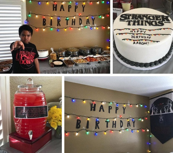 Cậu bé Aaron Alambat, 8 tuổi, người Philippines, mới đây vô cùng háo hức chuẩn bị bữa tiệc sinh nhật theo phong cách rùng rợn của bộ phim "Stranger Things", bộ phim mà cậu rất yêu thích. Aaron mong rằng, những người bạn đến dự sinh nhật mình sẽ có kỷ niệm đáng nhớ và thú vị.